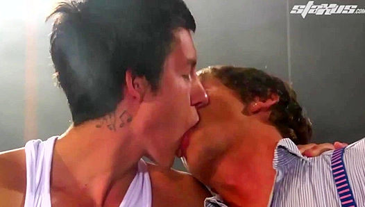 Francisco Ruck Takes It All from Mike Cage — Ass Fisting Leads to Messy Face