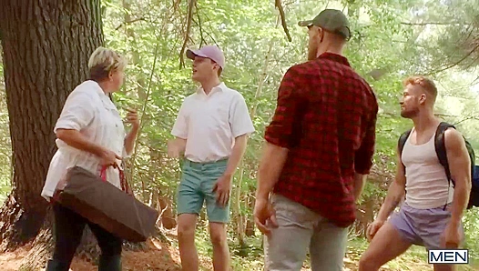 Paul Wagner Rides Olivier Robert Hard Outdoors — Intense Gay Sex in Nature – HardcoreHike