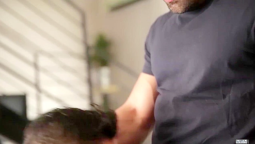 Steamy Office Encounter: Wagner, Diego Victorias Hot Triple Play – GayXXX