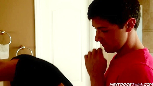Next Door Neighbors Bring the Heat: Wild Threesome with Twinks Scott Jake – 18+