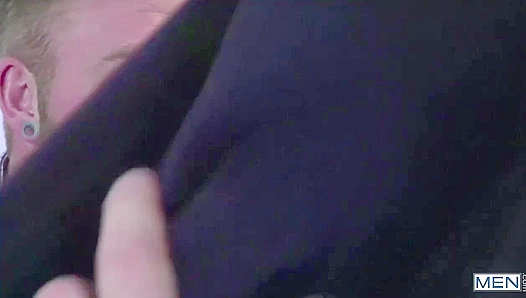 Ride Me Hard: Aaron Bruiser Jake Henriksons DP Fury – Gay Porn Action