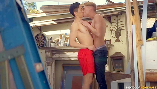 Harley Claims Tyler Wus Tight Ass Next Door – Steamy Gay Anal Action 18+