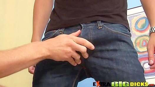 Mario Costa Stretches Cole Harveys Tight Ass Wide – Massive Load Session – GayWorkout 18+