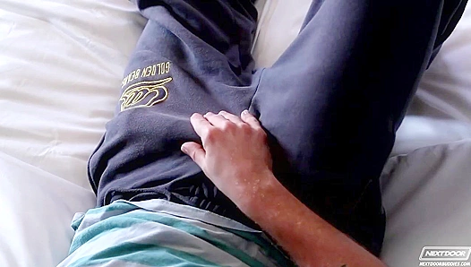 Lucas Rides Johnny Reverse Cowgirl — Passion Ignites Between Neighbors – NextDoorBuddies