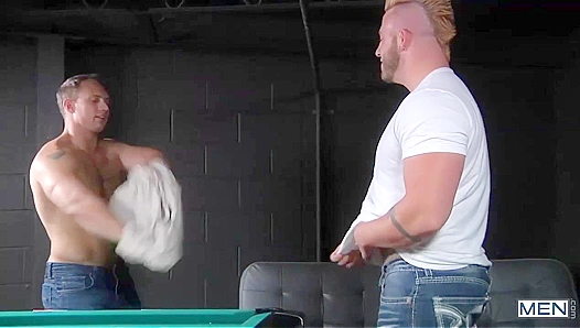 John Magnum Wrecks Aaron Bruisers Tight Hole — Gay Anal Breakdown