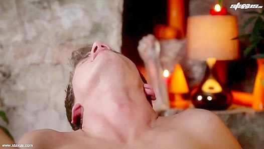 Mike Caged Fucks Sven Larsson Hard — Hot Bareback Sex Explosion! – GayXXX