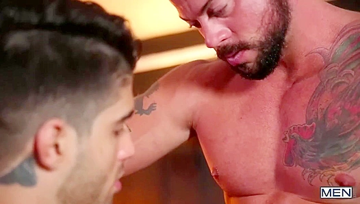 Sean Duran Takes Hard anal from Cute DiegoSans – Steamy Barber Room Action – 18+