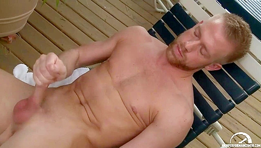 Christopher Daniels Spreads Wide, Jerking His Rock-Hard Pole – Peak Pleasure