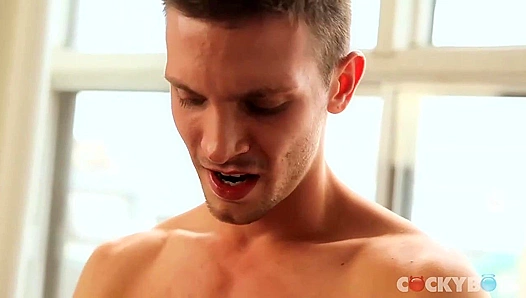 Arnaud Chagall Drenched in Thick Load Across His Arrogant Face – Steamy Gay Climax