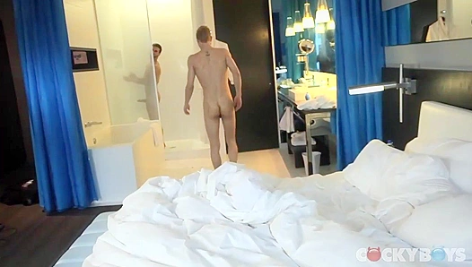 Gabriel Clark Loses Control — Fiery Inverted Ride, No Condom Passion – CockyBoys