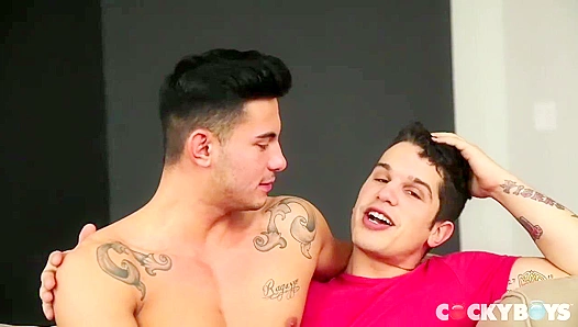 Pierre Dominates Ricky in Reverse Cowboy Ride – CockyBoys 18+