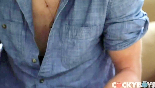 Max Carter JERKS OFF Hard Indoors During Storm – CockyBoys 18+