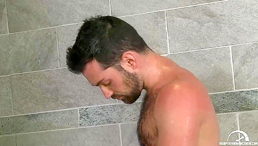 Rich Kellys Steamy Shower Jackoff Fantasy – Hard Horny Alone – HighPerformanceMen
