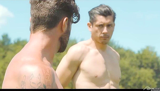 Rocky Vallarta Gets Pounded Hard by James Fox in Wild Outdoor Fuck – Falcon Studios