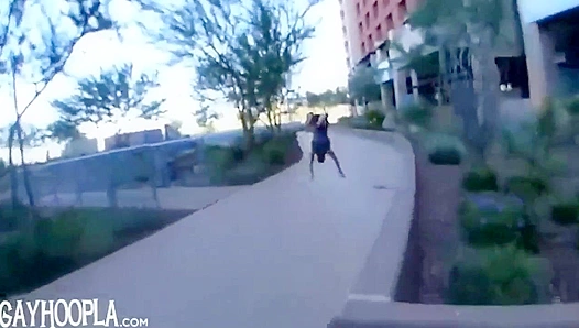 Jake Davis Nails Hot Parkour Stunts, Finishes Hard in a Steaming Solo Ride –