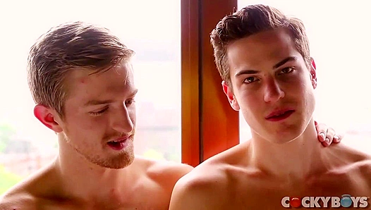 David Corey Impaled on Levi Michaels Massive Rod — Hot Steamy Ass Ride – CockyBoys