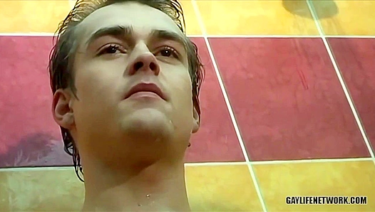 Drenched in Cum: Corbin Pierce PJ Adams Swap Showers for Hot Facial Action – 18+