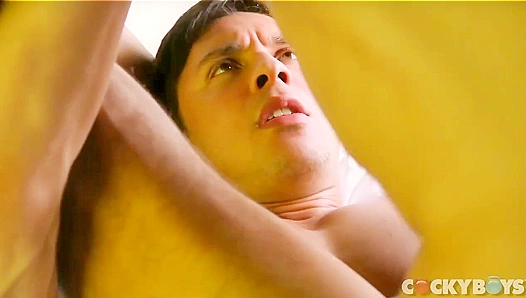 Marco Gagnons Massive Cock Spreads Seth Santaro Wide – CockyBoys 18+