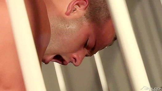 Spiraling Passion: Brandon Jones Luke Adams Hot Stairwell Hookup – GayPornHeat