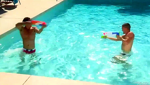 Jack King Colt Rivers Ignite Passion by the Pool – Hot Gay Moment – Falcon