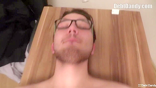 Geek Gets Gagged by Massive Dick — Ass Completely Owned DebtDandy 18+