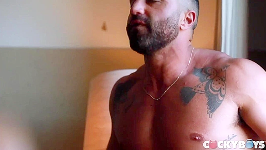 Avery Jones Swallows Massive Cock from Dominant Sharok – CockyBoys 18+