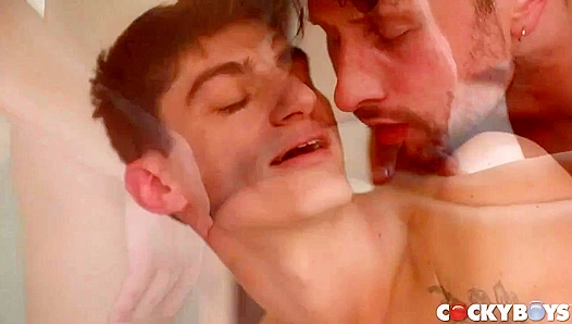 Aiden Ward Drew Dixon Go Head-to-Head in Wild Blowjob Battle – Hot Gay Duo Action