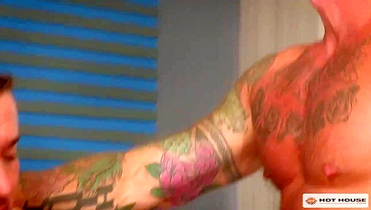 Rocco Steele Colt Rivers Heat Up the Office – Hardcore Gay Action – HotHouse