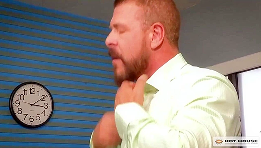 Rocco Steele Colt Rivers Heat Up the Office – Hardcore Gay Action – HotHouse