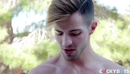 Pool Heat: Casey, Josh Sean Ignite in Steaming Gay Threesome Action – CockyBoys 18+