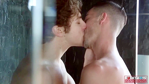 Calvin Banks Cory Kane Dive Deep – Rough Blowjob Bareback Action – 18+