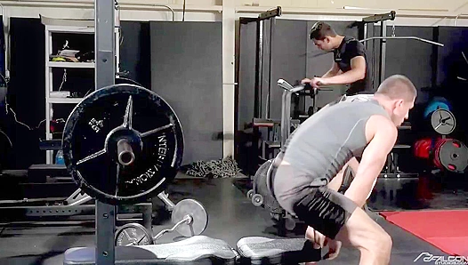 Sweat, Steel, and Sex: Roman Todd Fuck Hard at the Gym – Falcon Studios