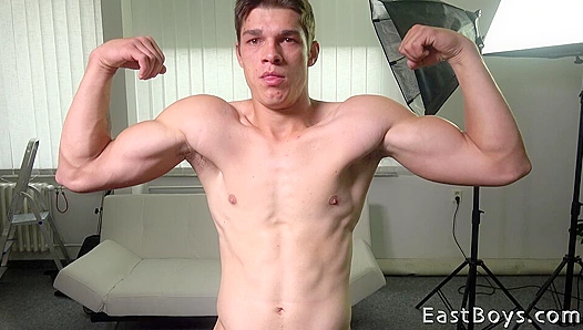 Moaning Daniel Devours His Oily Sculpted Chest – EastBoys 18+