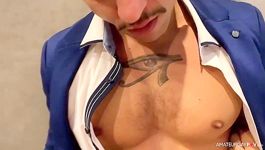 Late for Work, Early for Pleasure: Lucas Horny Morning Rush – AmateurGayPOV