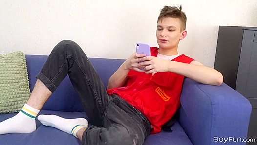 Mark Smoke Struts in Bold Briefs, Flaunting His Thick Hard-on – AGayXXX