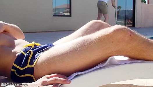 Hot Pool Heat: Timothy Drake Trent Summers Get Steamy at Man Royale – 18+