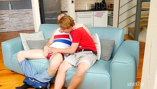 Stepbrothers Hot First Encounter: Intense Deep Anal Passion – Donnie Marco vs Richard