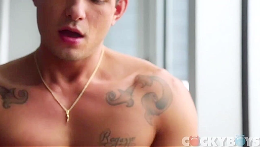 Jake Bass Ricky Roman Heat Up the Sheets in Steamy Gay Tryst – 18+