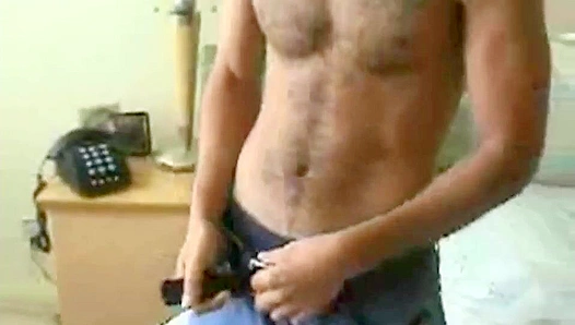 Hairy Hunk Jessie Riveras Steamy Solo Ride – NaughtyMatureGay 18+