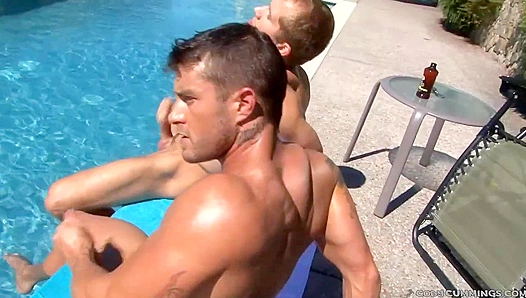 Sun-Kissed Temptation: Cody Slowly Teases Brandon Beneath the Burning Sun – GayPornHub 18+