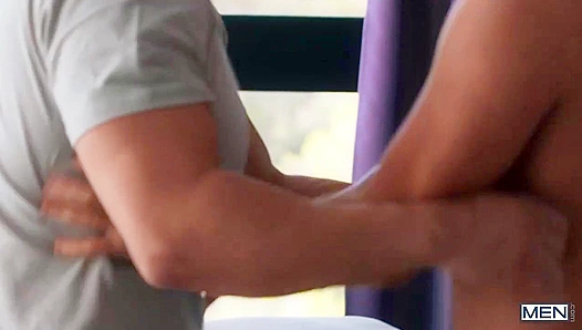 Joey Mills Takes Control — Hot Steamy Gay Sex with His BF – Full Scene