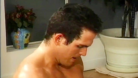 Sweat-Slicked Passion: Troy Halston Alan Reeves Heat Up – Raw Gay Energy 18+