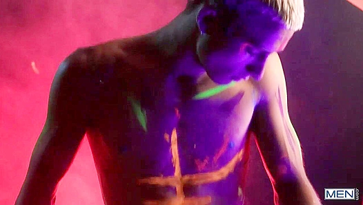 Olivier Theos Neon Heat: Relentless Deep Anal Ride – Hard Gay Sex Action