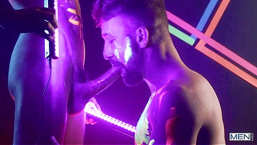 Olivier Theos Neon Heat: Relentless Deep Anal Ride – Hard Gay Sex Action
