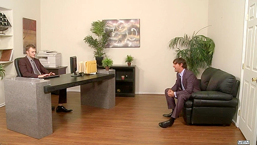 Christian Wilde Brad Benton Heat Up the Office With Wild Anal Fun – 18+