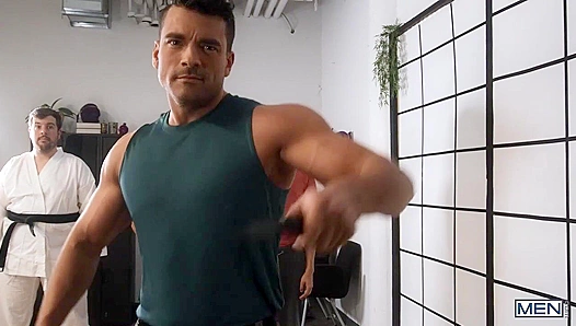 Steamy Sparring: Finn Harding Takes Presley Scott From Dojo To Dick – 18+