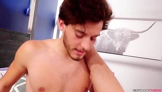 Twink Neighbor Rides Lush Locks Guys Thick Dick with Ecstasy – 18+