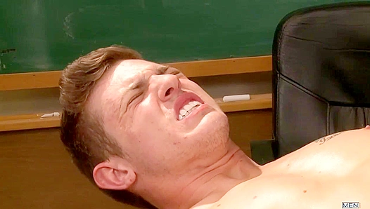 Twink Trio Thirst for Massive Hard Cocks — Wild Classroom Fuck Fest – XXX