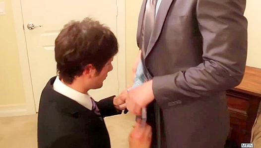 Spencer Fox Ryan C Set Office Ablaze With Hot Gay Lust – Full Scene