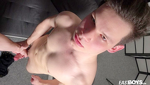Oil-Slicked Heat: Terrance Delivers Steamy Handjob Pleasure – EastBoys 18+